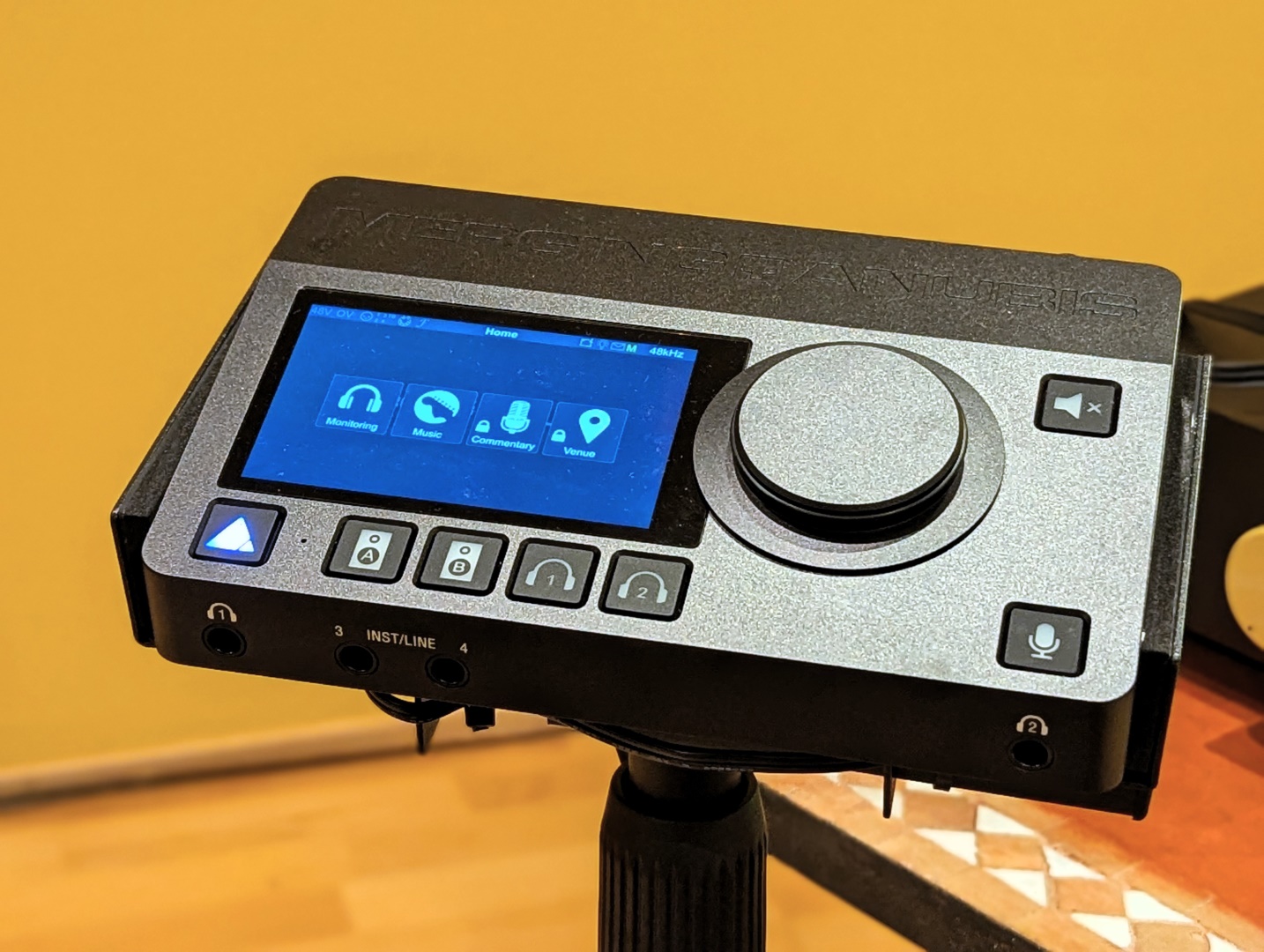 Inside the Cybele Studio – Merging Anubis SPS Premium monitor controller with touch display and large monitor knob