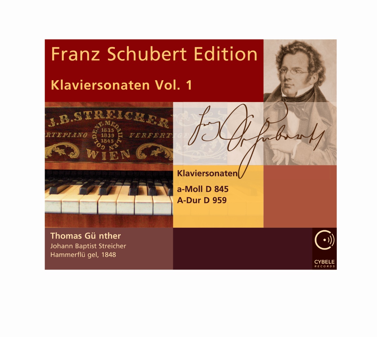 Franz Schubert Edition: Klaviersonaten Vol. 1: Sonaten in a-Moll D 845 und A-Dur D 959