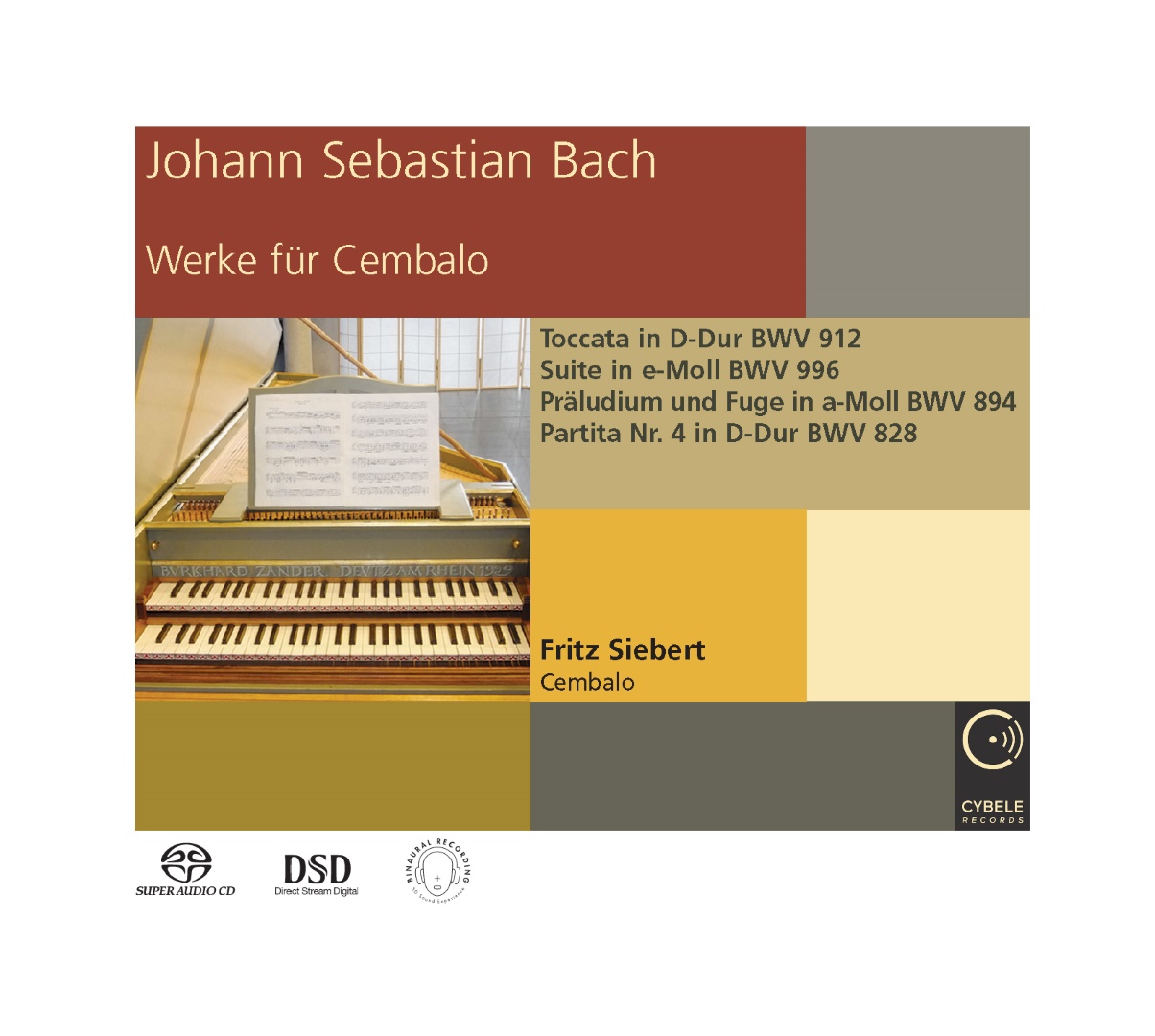 Johann Sebastian Bach: Werke für Cembalo