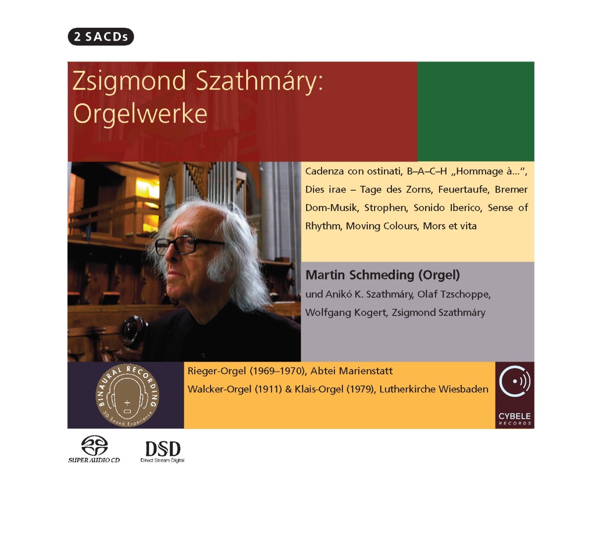 Zsigmond Szathmáry: Orgelwerke