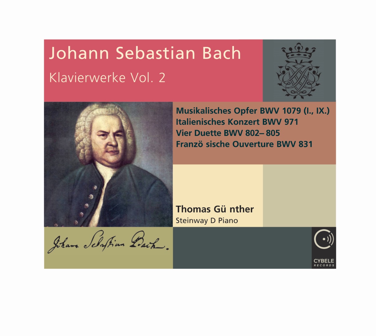Johann Sebastian Bach: Klavierwerke Vol. 2 – Clavierübung II & III