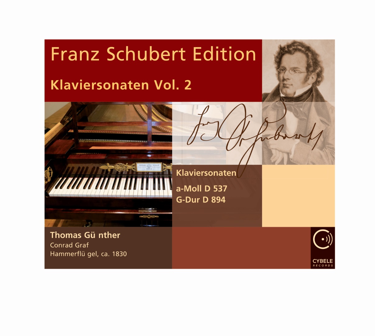 Franz Schubert Edition: Klaviersonaten Vol. 2: Sonaten in a-Moll D 537 und G-Dur D 894