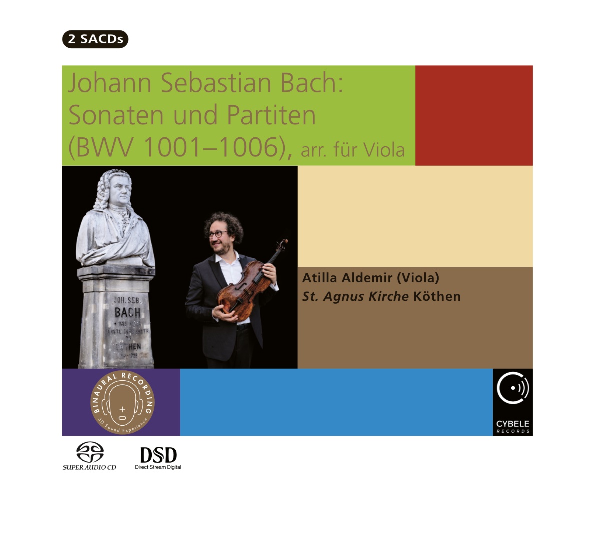 J. S. Bach: Sonaten und Partiten BWV 1001-1006, arr. für Viola