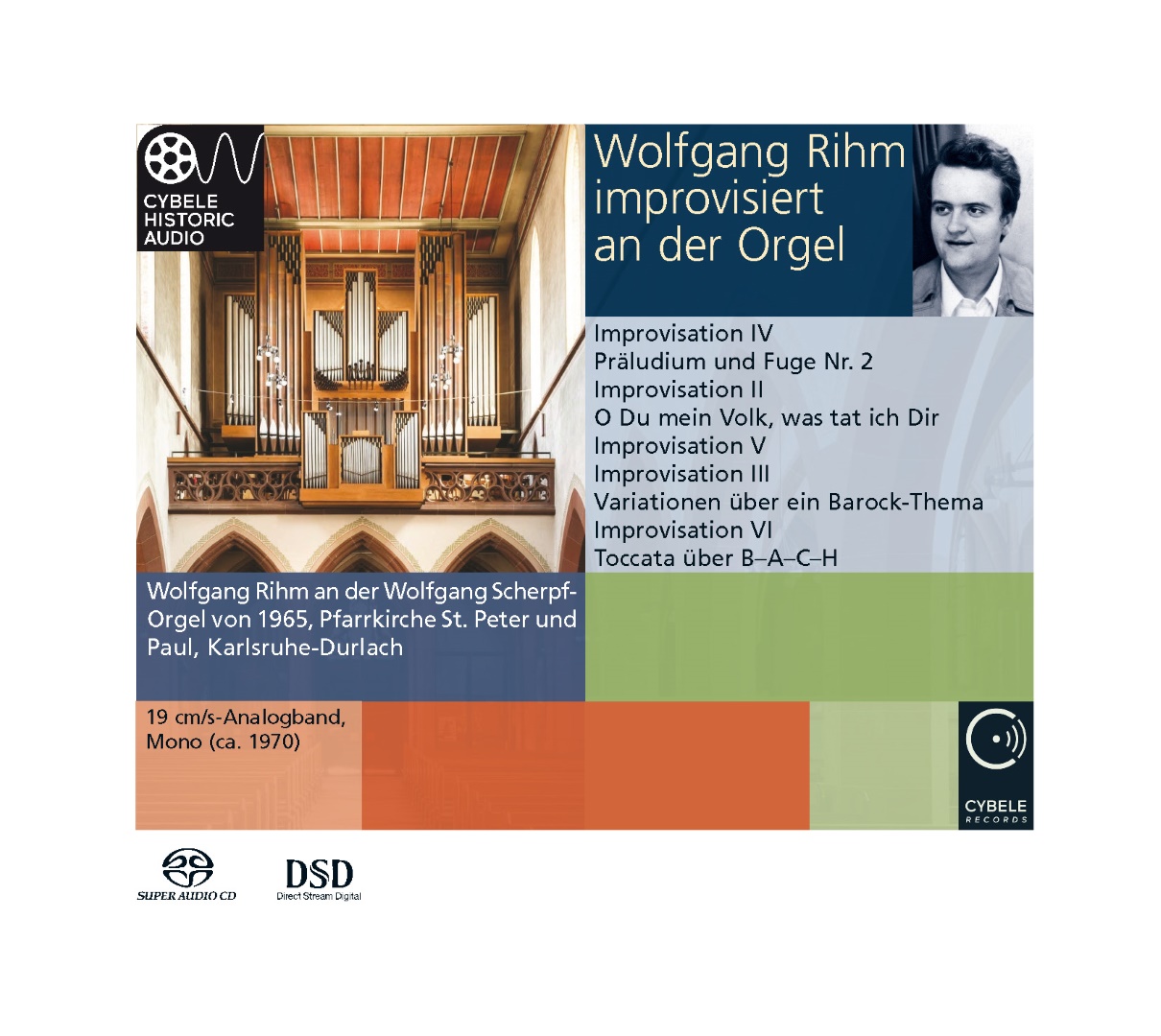 Wolfgang Rihm improvisiert an der Orgel
