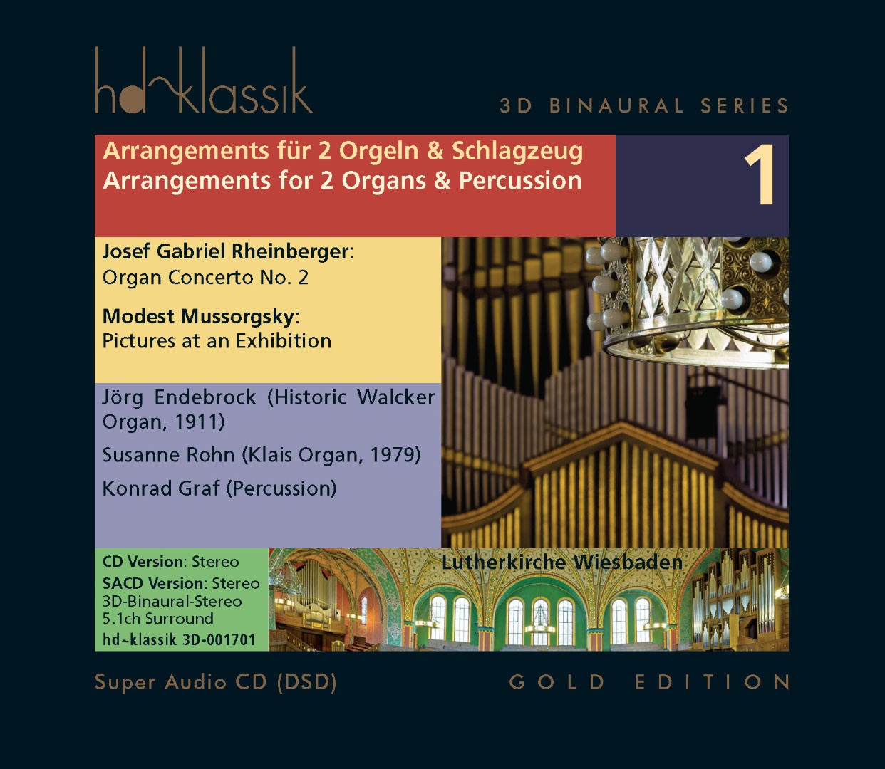 Arrangements für 2 Orgeln und Schlagzeug (Vol. 1)