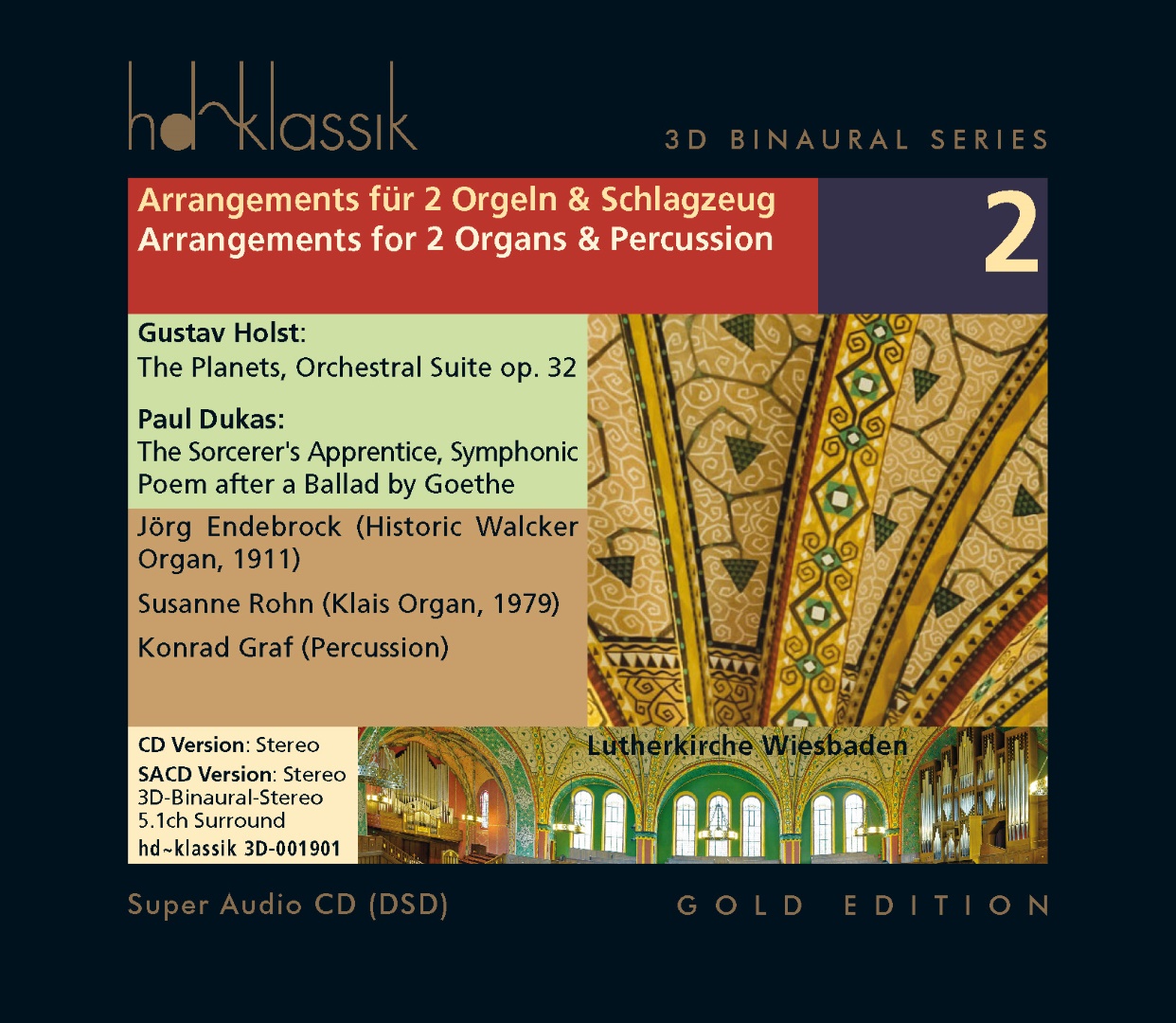 Arrangements für 2 Orgeln und Schlagzeug (Vol. 2)