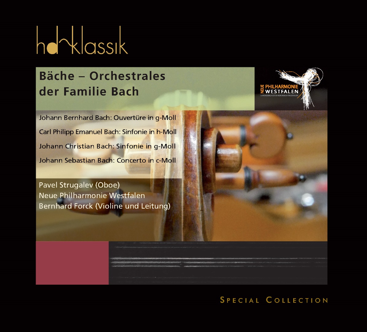 Bäche – Orchestrales der Familie Bach